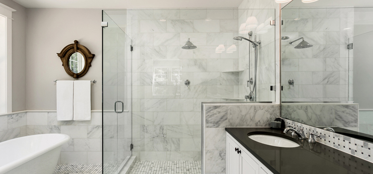 bathroom shower door installation in King City